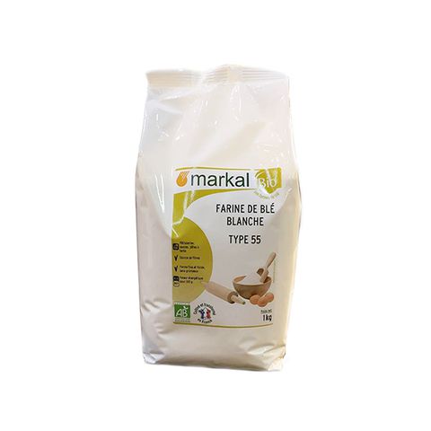 Markal - Bột mì trắng đa dụng hữu cơ T55 1kg