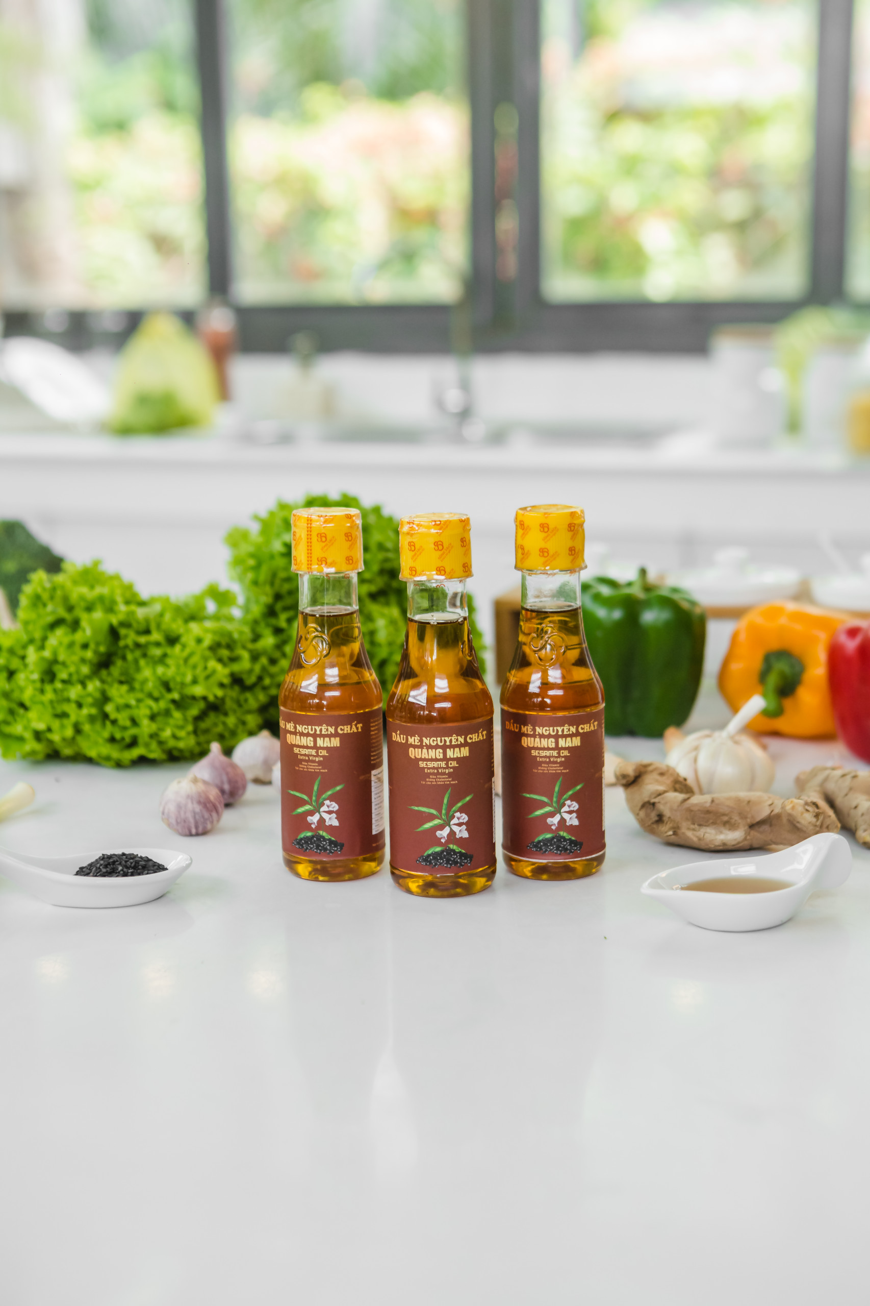 Dầu mè nguyên chất Quảng Nam